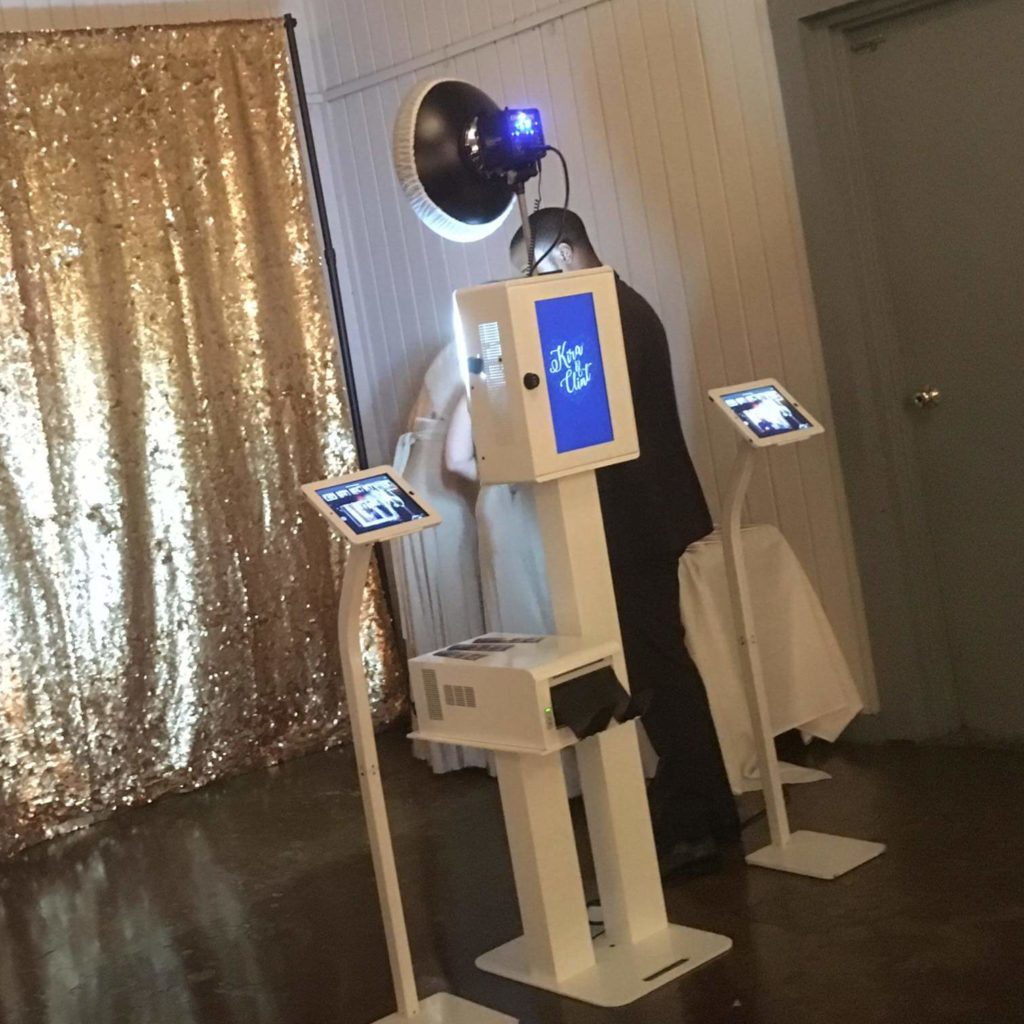 photo of an affordable photo booth rental